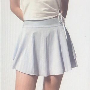 lululemon | Court Rival High Rise Mini Skort Skirt with Built In Shorts Lining